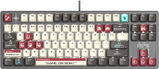 Клавиатура A4Tech Bloody S87 Pixels Red механическая серый/ белый USB Multimedia for gamer LED (S87 PIXELS)