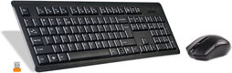 Клавиатура + мышь A4Tech V-Track 4200N клав:черный мышь:черный USB беспроводная Multimedia Клавиатура + мышь A4Tech V-Track 4200N клав:черный мышь:черный USB беспроводная Multimedia