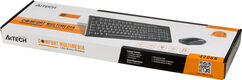 Клавиатура + мышь A4Tech V-Track 4200N клав:черный мышь:черный USB беспроводная Multimedia