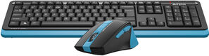 Клавиатура + мышь A4Tech Fstyler FG1035 клав:черный/синий мышь:черный/синий USB беспроводная Multimedia (FG1035 NAVY BLUE) Клавиатура + мышь A4Tech Fstyler FG1035 клав:черный/синий мышь:черный/синий USB беспроводная Multimedia (FG1035 NAVY BLUE)