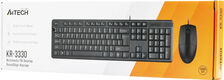 Клавиатура + мышь A4Tech KR-3330 клав:черный мышь:черный USB Клавиатура + мышь A4Tech KR-3330 клав:черный мышь:черный USB