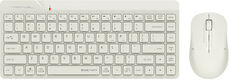 Клавиатура + мышь A4Tech Fstyler FG2200 Air2 клав:бежевый мышь:бежевый USB беспроводная slim (FG2200 AIR2 BEIGE) Клавиатура + мышь A4Tech Fstyler FG2200 Air2 клав:бежевый мышь:бежевый USB беспроводная slim (FG2200 AIR2 BEIGE)