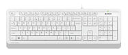 Клавиатура A4Tech Fstyler FK10 белый/серый USB (FK10 WHITE)