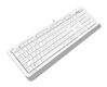 Клавиатура A4Tech Fstyler FK10 белый/серый USB (FK10 WHITE)