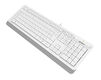 Клавиатура A4Tech Fstyler FK10 белый/серый USB (FK10 WHITE)
