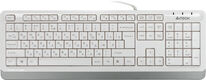 Клавиатура A4Tech Fstyler FK10 белый/серый USB (FK10 WHITE)