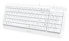 Клавиатура A4Tech Fstyler FK15 белый USB (FK15 WHITE)