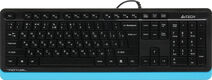 Клавиатура A4Tech Fstyler FKS10 черный/синий USB (FKS10 BLUE)