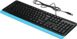 Клавиатура A4Tech Fstyler FKS10 черный/синий USB (FKS10 BLUE)