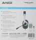 Наушники с микрофоном A4Tech Fstyler FH100U белый/черный 2м накладные USB оголовье (FH100U (PANDA)) Наушники с микрофоном A4Tech Fstyler FH100U белый/черный 2м накладные USB оголовье (FH100U (PANDA))