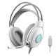 Наушники с микрофоном A4Tech Fstyler FH300U белый 2м мониторные USB оголовье (FH300U WHITE) Наушники с микрофоном A4Tech Fstyler FH300U белый 2м мониторные USB оголовье (FH300U WHITE)