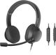 Наушники с микрофоном A4Tech Fstyler FH150U черный 2м накладные USB оголовье (FH150U BLACK) Наушники с микрофоном A4Tech Fstyler FH150U черный 2м накладные USB оголовье (FH150U BLACK)