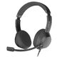 Наушники с микрофоном A4Tech Fstyler FH150U черный 2м накладные USB оголовье (FH150U BLACK) Наушники с микрофоном A4Tech Fstyler FH150U черный 2м накладные USB оголовье (FH150U BLACK)