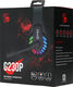 Наушники с микрофоном A4Tech Bloody G230p черный 2м накладные оголовье (G230P) Наушники с микрофоном A4Tech Bloody G230p черный 2м накладные оголовье (G230P)