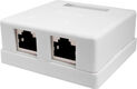 Розетка Suprlan 10-0308-1 наклад.RJ45 2 кат.5E FTP бел. Розетка Suprlan 10-0308-1 наклад.RJ45 2 кат.5E FTP бел.