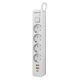 Defender Удлинитель с сетевым фильтром DFS 143 3 м,белый,4розетки,USB+TypeC [99434]
