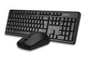 A4Tech
A-4Tech Клавиатура + мышь 3330N клав:черный мышь:черный USB беспроводная Multimedia [1599046]