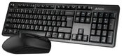 A4Tech
A-4Tech Клавиатура + мышь 3330N клав:черный мышь:черный USB беспроводная Multimedia [1599046]