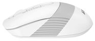 Мышь A4Tech Fstyler FB10C белый/серый оптическая (2400dpi) беспроводная BT/Radio USB (4but) [1583792]