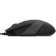 Мышь компьютерная A4Tech Fstyler FM10S черный/серый 1600dpi/USB/4but