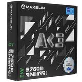MAXSUN MS-B760M Gaming WIFI ACE (Socket 1700, mATX, 2*DDR5, VGA/ HDMI, 3*SATA3, 2*M.2, 1xPCI-E x16 / 1xPCI-E x4, 2*USB 2.0, 4*USB 3.2 GEN1, LAN 1*1G, Bluetooth, Wi-Fi 802.11ax, RTL)