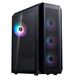 XPG VALOR AIR Plus black / ATX / tempered glass / 4x 120mm ARGB fans/front magnet filter/ VALORAIRPLUSMTA-BKCWW XPG VALOR AIR Plus black / ATX / tempered glass / 4x 120mm ARGB fans/front magnet filter/ VALORAIRPLUSMTA-BKCWW