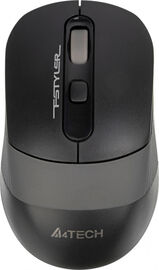 Мышь A4Tech Fstyler FG10S черный/ серый оптическая 2000dpi silent беспров. USB для ноутбука 4but (FG10S GREY)