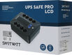 Источник бесперебойного питания Smartwatt Safe Pro LCD 480Вт 800ВА черный