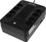 Источник бесперебойного питания Smartwatt Safe Pro LCD 360Вт 600ВА черный 3703020280001