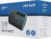 Источник бесперебойного питания Smartwatt Safe 240Вт 400ВА черный