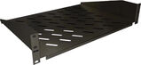 Полка стационарная NTSS NTSS-FF-350-BL 2U нагр.:20кг. 19" 350мм черный