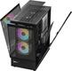 Корпус Formula Crystal Z8 черный без БП ATX 11x120mm 4x140mm 1xUSB3.0 audio bott PSU