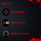 Память DDR5 16GB 4800MHz Bloody BDM016A4800RS RGB RTL Gaming PC5-38400 CL40 DIMM 288-pin 1.1В single rank с радиатором Ret Память DDR5 16GB 4800MHz Bloody BDM016A4800RS RGB RTL Gaming PC5-38400 CL40 DIMM 288-pin 1.1В single rank с радиатором Ret