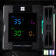Устройство охлаждения(кулер) Thermalright Peerless Assassin 120 Digital ARGB Soc-AM5/AM4/1200/1700/1851 черный 4-pin 25.6dB Al+Cu LCD Ret (PA120-DIGITAL-BL-ARGB)