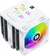 Устройство охлаждения(кулер) Thermalright Peerless Assassin 120 Digital ARGB Soc-AM5/AM4/1200/1700/1851 белый 4-pin 25.6dB Al+Cu LCD Ret (PA120-DIGITAL-WH-ARGB) Устройство охлаждения(кулер) Thermalright Peerless Assassin 120 Digital ARGB Soc-AM5/AM4/1200/1700/1851 белый 4-pin 25.6dB Al+Cu LCD Ret (PA120-DIGITAL-WH-ARGB)