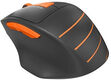 Мышь A4Tech Fstyler FG30 серый/оранжевый оптическая 2000dpi беспров. USB 6but (FG30 ORANGE)