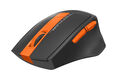 Мышь A4Tech Fstyler FG30S серый/оранжевый оптическая 2000dpi silent беспров. USB 6but (FG30S ORANGE)