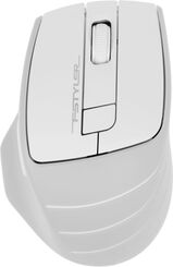 Мышь A4Tech Fstyler FG30S белый/ серый оптическая 2000dpi silent беспров. USB 6but (FG30S WHITE)
