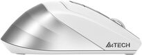 Мышь A4Tech Fstyler FB35CS белый/серый оптическая 2000dpi silent беспров. BT/Radio USB 5but (FB35CS USB ICY WHITE)