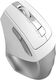 Мышь A4Tech Fstyler FB35CS белый/серый оптическая 2000dpi silent беспров. BT/Radio USB 5but (FB35CS USB ICY WHITE)