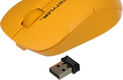 Мышь A4Tech Fstyler FG15CS Air2 желтый оптическая 1200dpi silent беспров. USB для ноутбука 3but