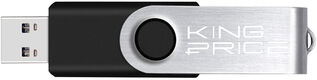 Флеш Диск KingPrice 16GB KPFD2 KPFD2A016ABK USB2.0 черный