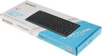 Клавиатура A4Tech Fstyler FBK11 черный/серый USB беспроводная BT/Radio slim