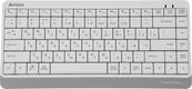 Клавиатура A4Tech Fstyler FBK11 белый/серый USB беспроводная BT/Radio slim (FBK11 WHITE)