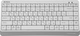 Клавиатура A4Tech Fstyler FBK11 белый/ серый USB беспроводная BT/ Radio slim (FBK11 WHITE)