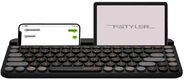 Клавиатура A4Tech Fstyler FBK30 черный/серый USB беспроводная BT/Radio slim Multimedia (FBK30 BLACKCURRANT) Клавиатура A4Tech Fstyler FBK30 черный/серый USB беспроводная BT/Radio slim Multimedia (FBK30 BLACKCURRANT)