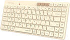 Клавиатура A4Tech Fstyler FBK26C AS бежевый USB беспроводная BT/Radio slim Multimedia (FBK26C AS) Клавиатура A4Tech Fstyler FBK26C AS бежевый USB беспроводная BT/Radio slim Multimedia (FBK26C AS)