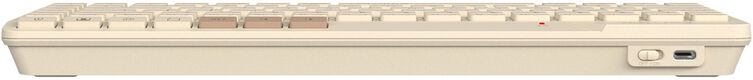 Клавиатура A4Tech Fstyler FBK26C AS бежевый USB беспроводная BT/Radio slim Multimedia (FBK26C AS) Клавиатура A4Tech Fstyler FBK26C AS бежевый USB беспроводная BT/Radio slim Multimedia (FBK26C AS)