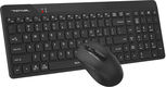 Клавиатура + мышь A4Tech Fstyler FG2300 Air2 клав:черный мышь:черный USB беспроводная slim (FG2300 AIR2 BLACK) Клавиатура + мышь A4Tech Fstyler FG2300 Air2 клав:черный мышь:черный USB беспроводная slim (FG2300 AIR2 BLACK)