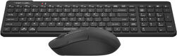 Клавиатура + мышь A4Tech Fstyler FG2300 Air2 клав:черный мышь:черный USB беспроводная slim (FG2300 AIR2 BLACK) Клавиатура + мышь A4Tech Fstyler FG2300 Air2 клав:черный мышь:черный USB беспроводная slim (FG2300 AIR2 BLACK)
